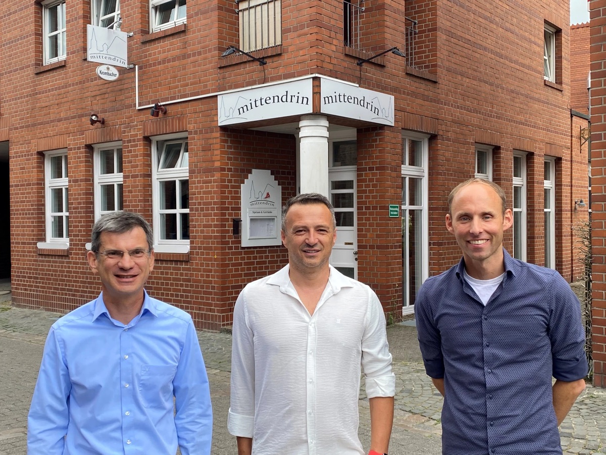 Übergabe des Bürgerhaus-Ristorante
